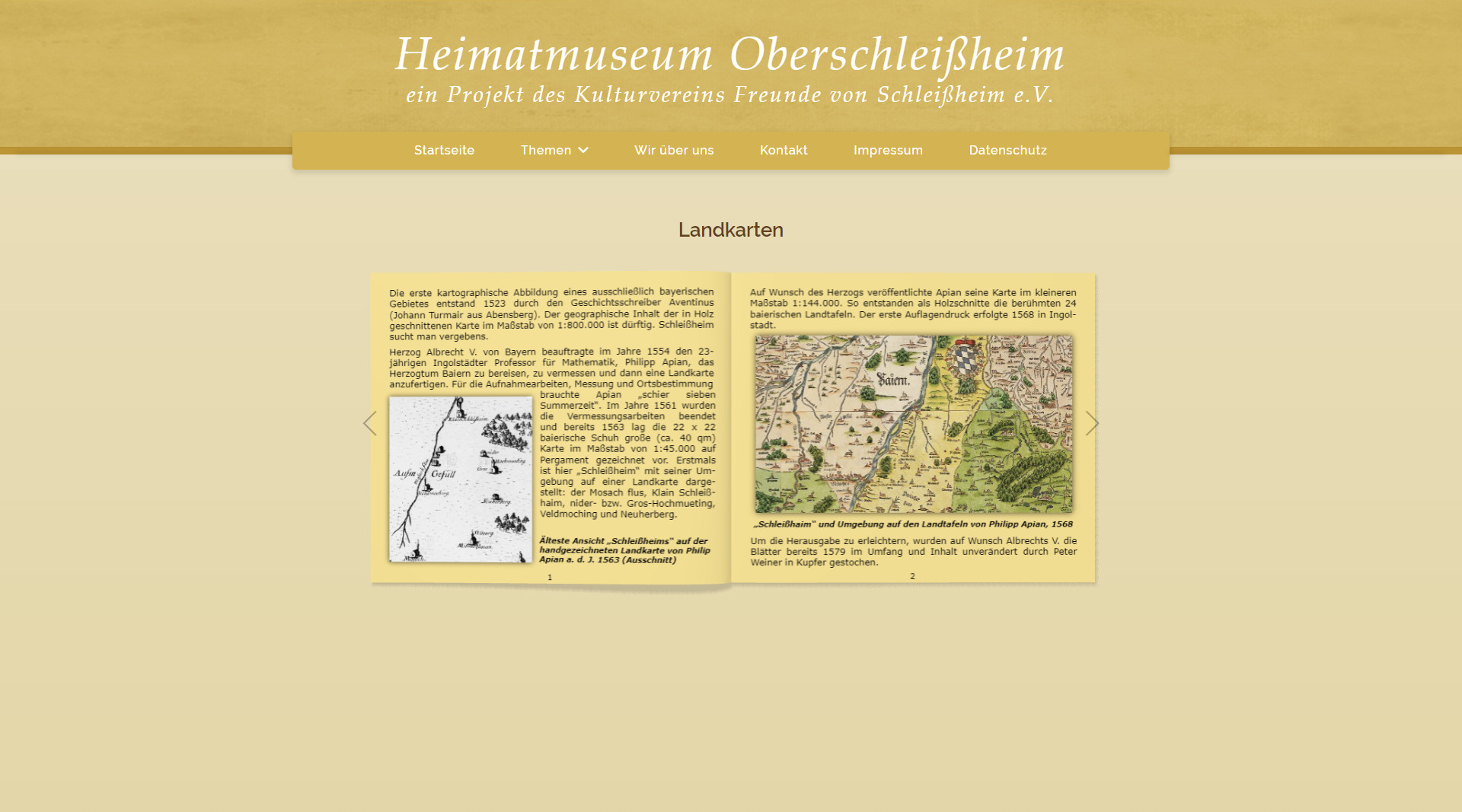 Webseite - Heimatmuseum Oberschleißheim