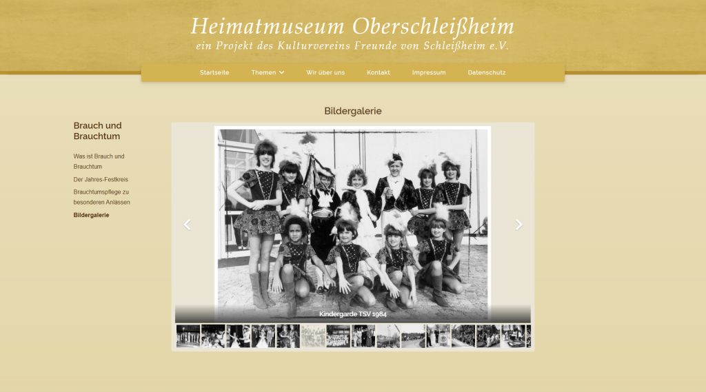 Webseite - Heimatmuseum Oberschleißheim