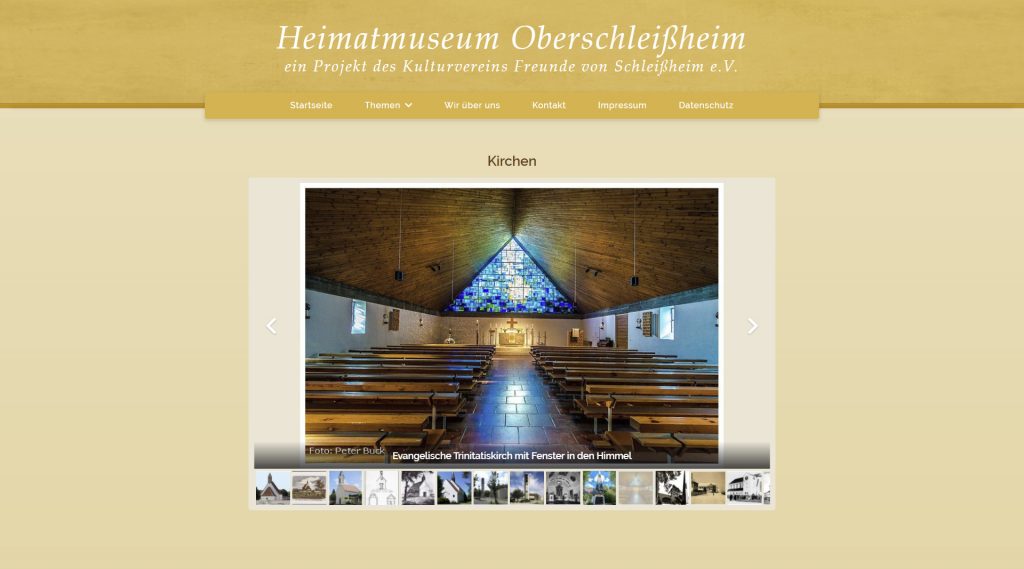 Webseite - Heimatmuseum Oberschleißheim