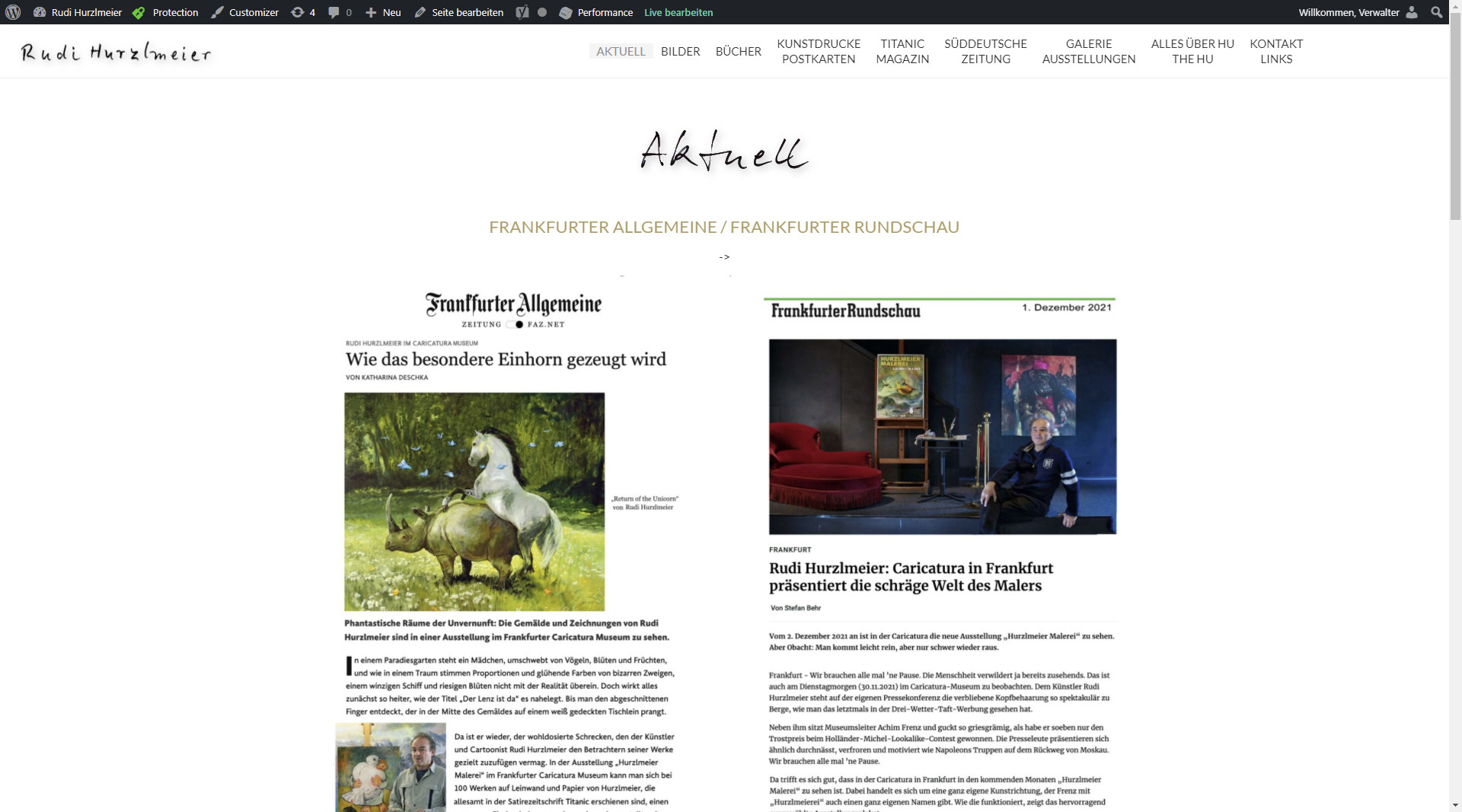 Webseite - Hurzlmeier Malerei