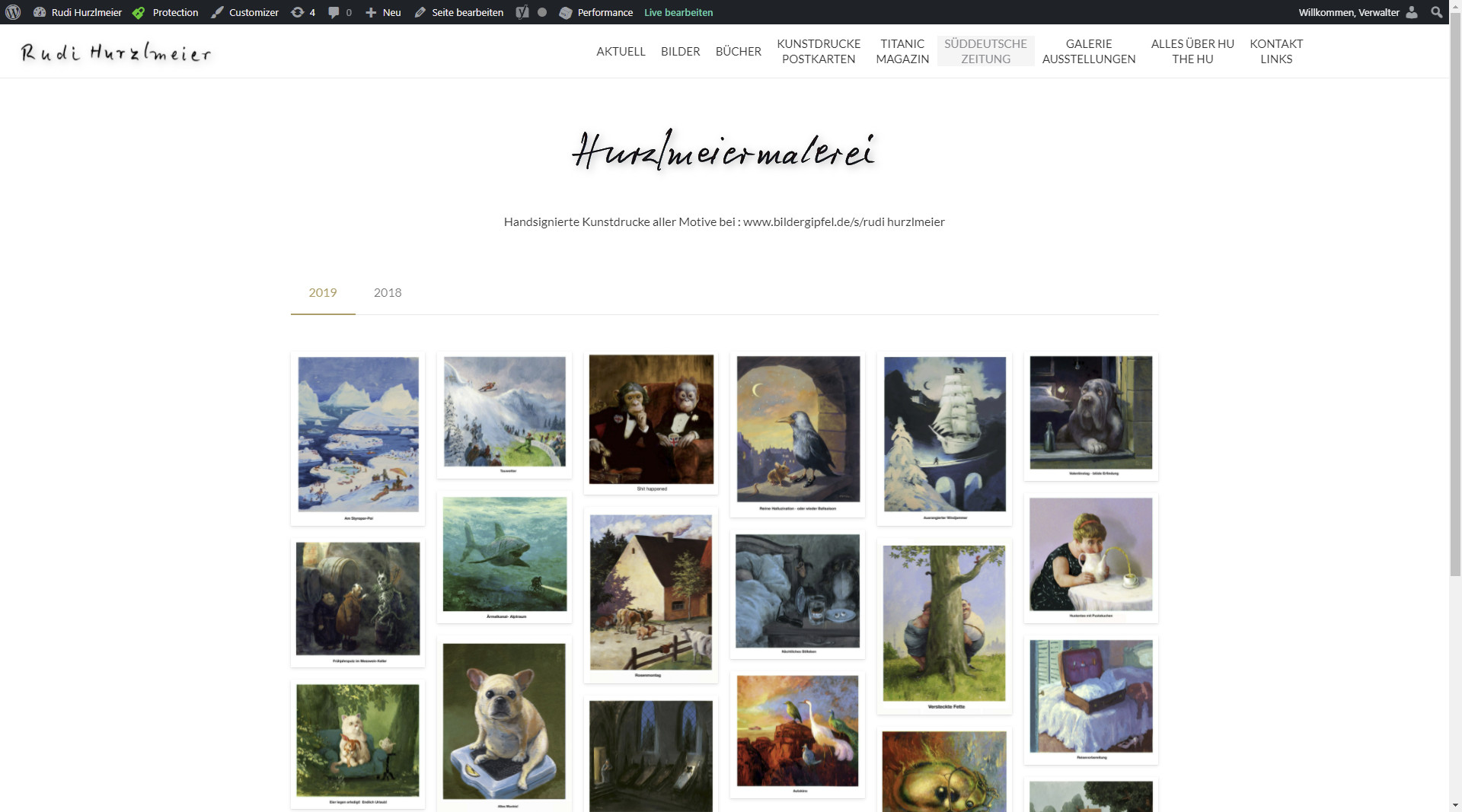 Webseite - Hurzlmeier Malerei