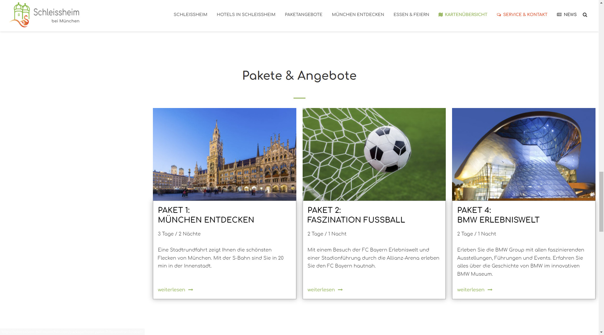 Webseite - Schleissheim bei München