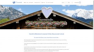 Webseite - Souveniralm
